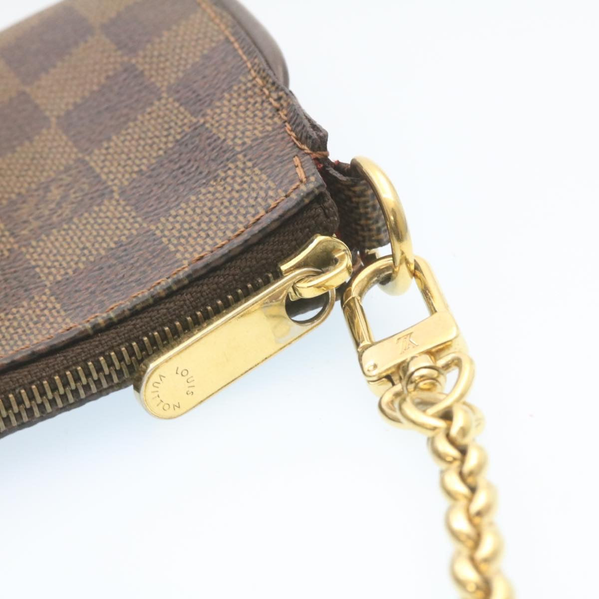 Louis Vuitton  Damier Ebene Sophie 2Way Shoulder Pouch N51135 LV Auth 28177A