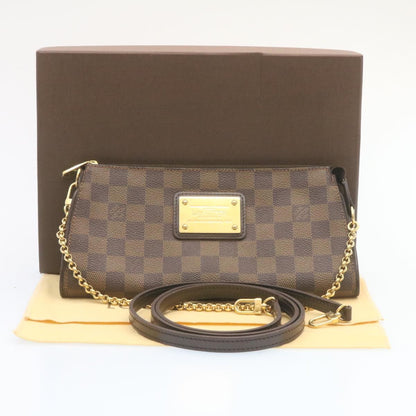 Louis Vuitton  Damier Ebene Sophie 2Way Shoulder Pouch N51135 LV Auth 28177A