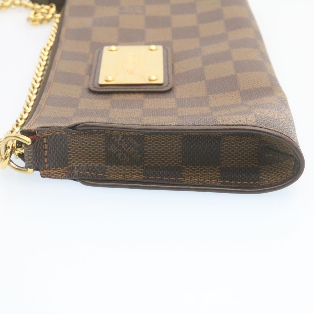 Louis Vuitton  Damier Ebene Sophie 2Way Shoulder Pouch N51135 LV Auth 28177A