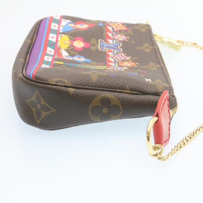 Louis Vuitton  Monogram Vivienne Mini Pochette Accessoires M69976 Auth 28293A