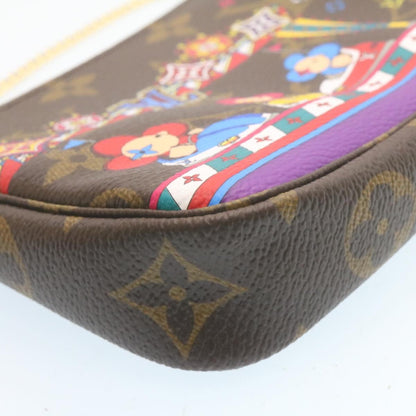 Louis Vuitton  Monogram Vivienne Mini Pochette Accessoires M69976 Auth 28293A