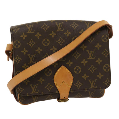 Louis Vuitton  Monogram Cartouchiere GM Shoulder Bag M51252 LV Auth 28615