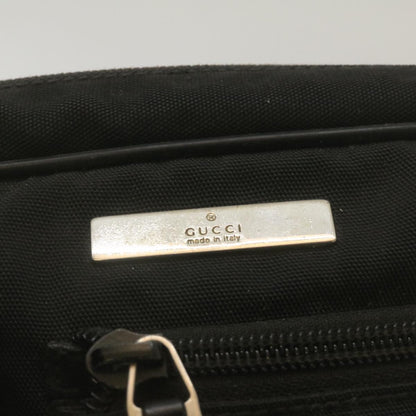 GUCCI Clutch Bag Nylon Black  29358