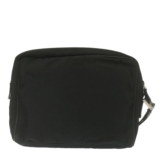 GUCCI Clutch Bag Nylon Black  29358