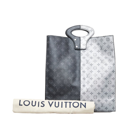 Louis Vuitton  Split Monogram Eclipse North South Tote Tote Bag