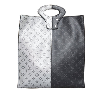 Louis Vuitton  Split Monogram Eclipse North South Tote Tote Bag