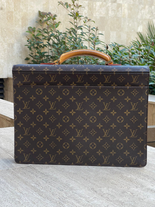 Louis Vuitton - Sac Robusto en toile monogramme