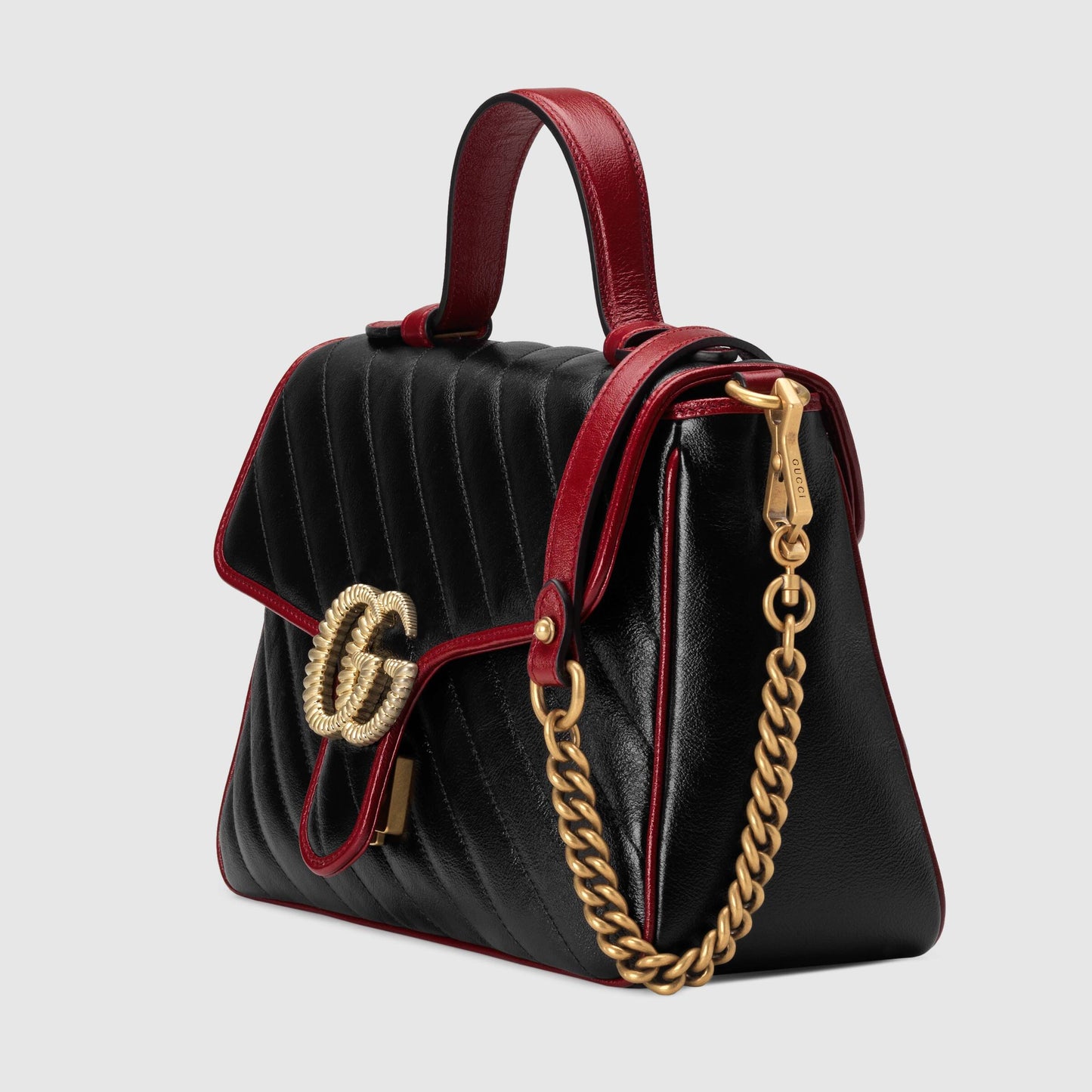 Gucci Dionysus Leather Mini Bag Black