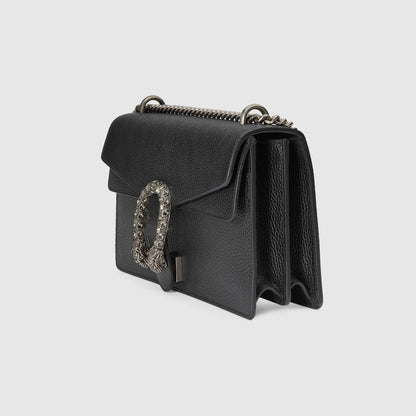 Gucci Dionysus Small Shoulder Bag Black Leather