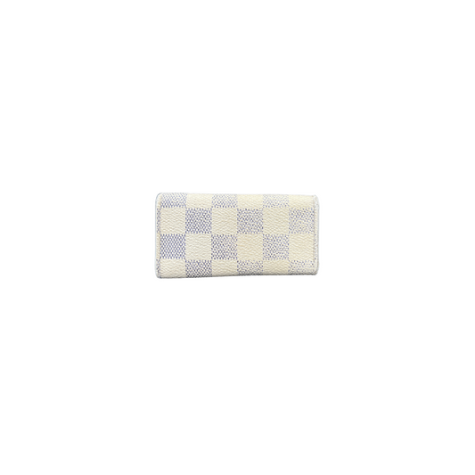 Louis Vuitton 4 Key Holder Damier Azur