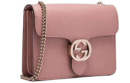 (WMNS) GUCCI Leather Bag Single-Shoulder Bag Pink 510304-CAO0G-5806