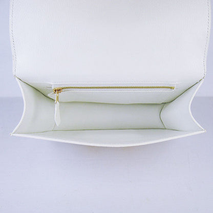 Hermes Constance Cowskin Leather Bag H017 white golden