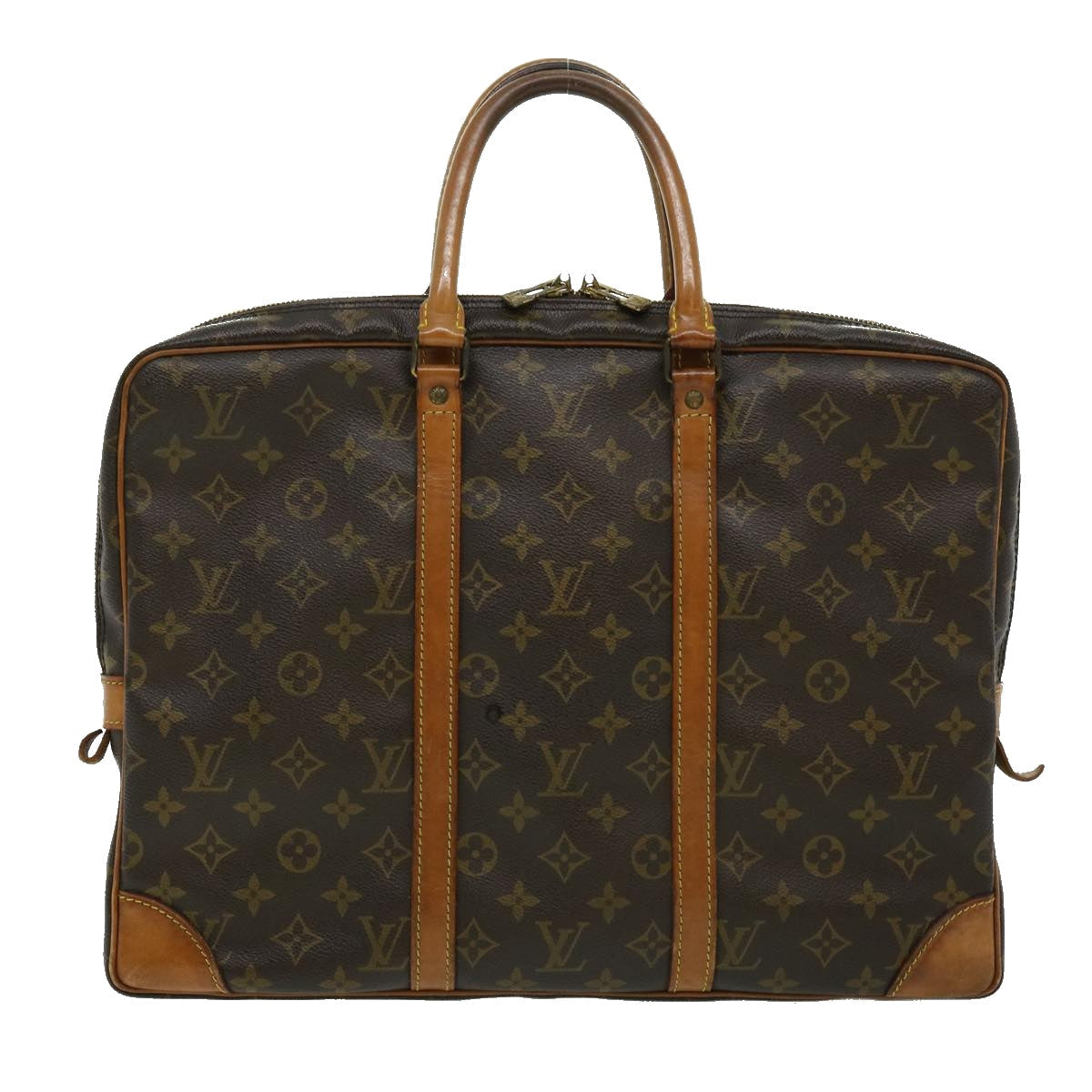 Louis Vuitton  Monogram Porte Documents Voyage Hand Bag M53361 Auth 30207