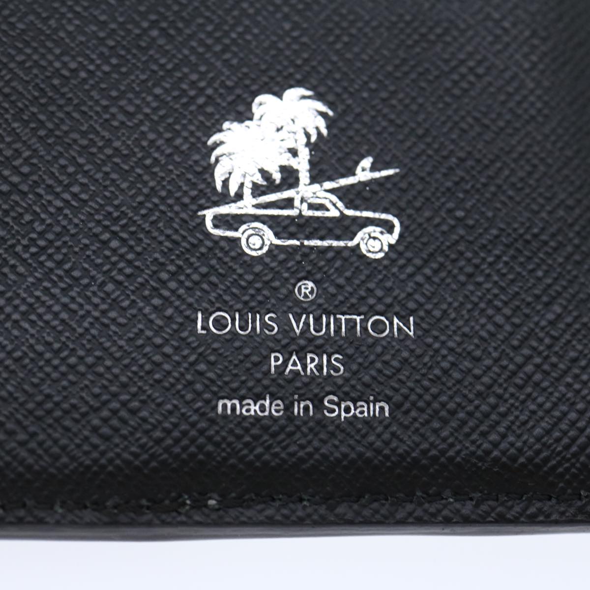 Louis Vuitton  Eclipse Split Portefeuille Braza Long Wallet M63027 LV Auth 30731A