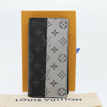 Louis Vuitton  Eclipse Split Portefeuille Braza Long Wallet M63027 LV Auth 30731A