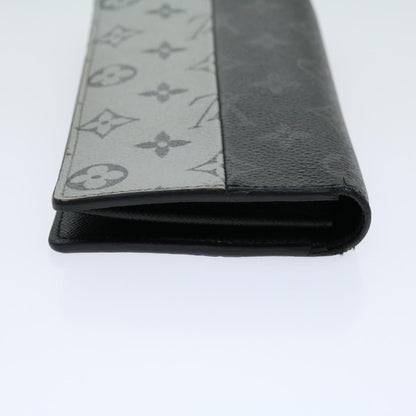 Louis Vuitton  Eclipse Split Portefeuille Braza Long Wallet M63027 LV Auth 30731A