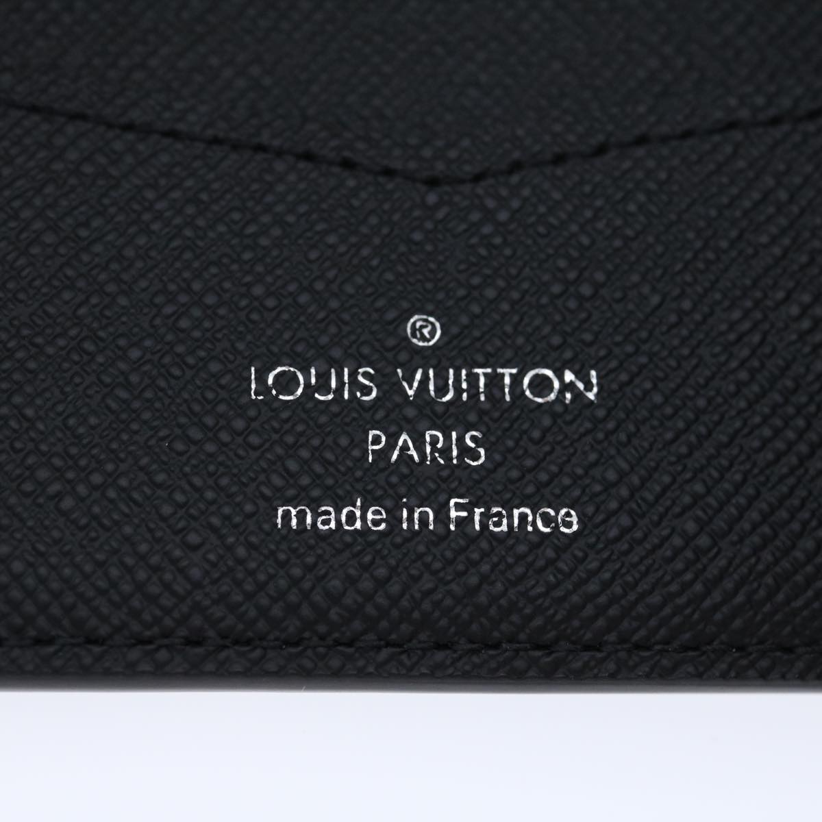 Louis Vuitton  Damier Graphite Portefeuille Slender Wallet N63261 LV Auth 31031A