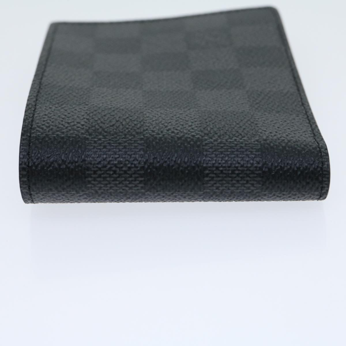 Louis Vuitton  Damier Graphite Portefeuille Slender Wallet N63261 LV Auth 31031A