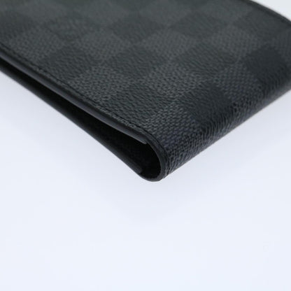 Louis Vuitton  Damier Graphite Portefeuille Slender Wallet N63261 LV Auth 31031A