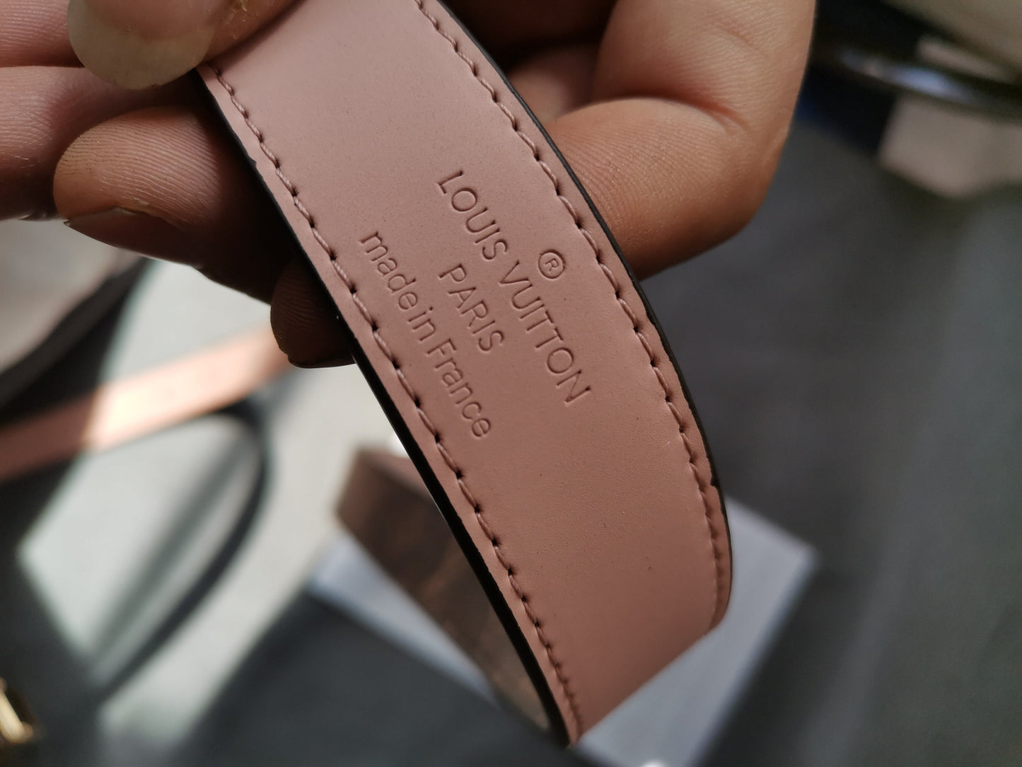 Louis Vuitton  thin Belt 2.5cm