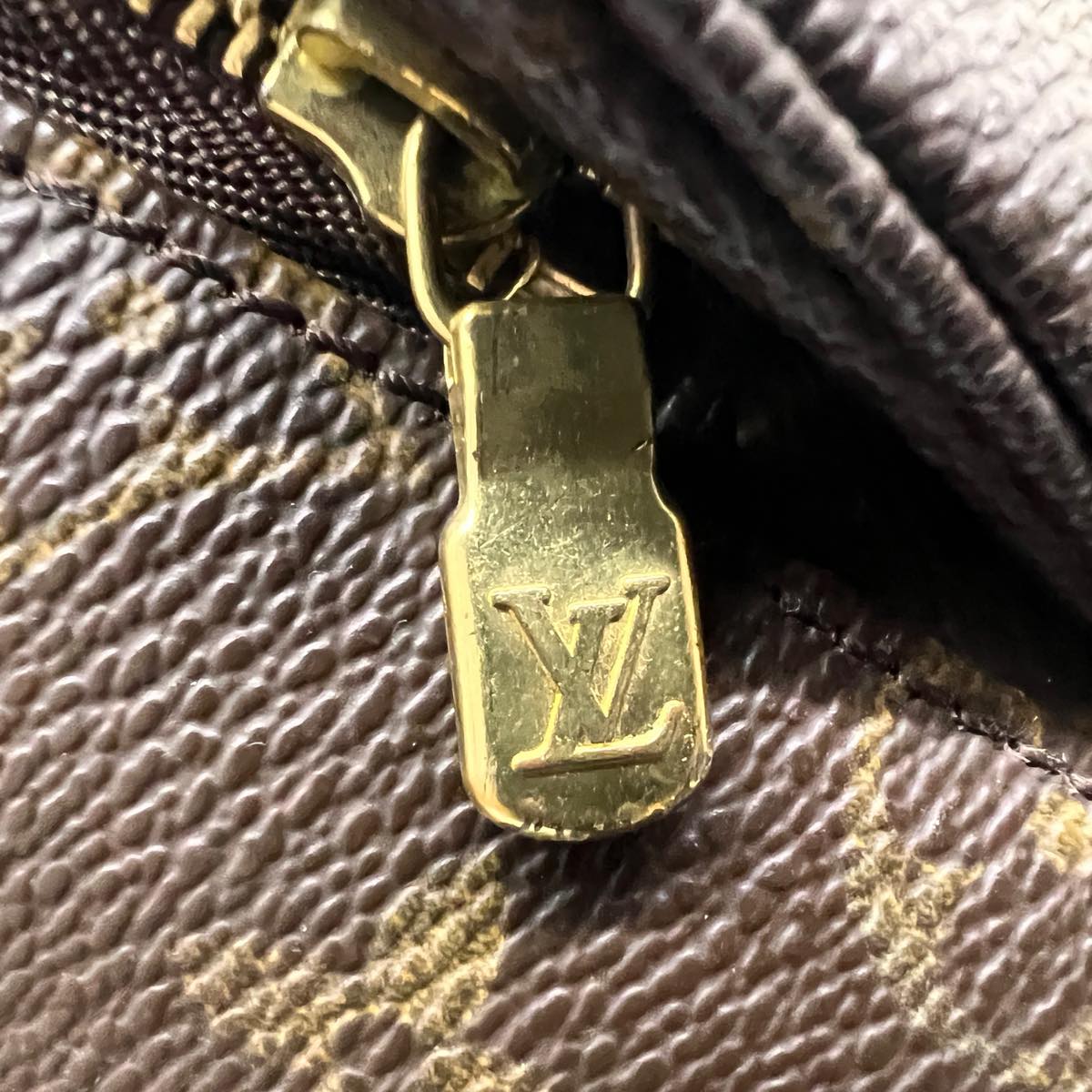 Louis Vuitton  Monogram Montsouris MM Backpack M51136 LV Auth 32598