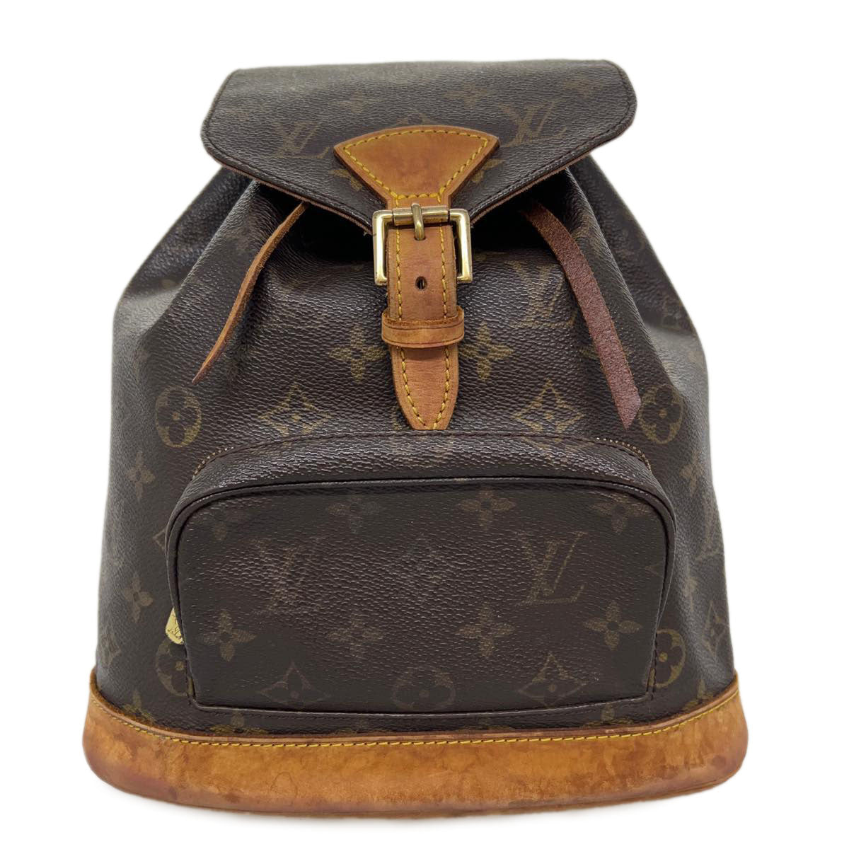 Louis Vuitton  Monogram Montsouris MM Backpack M51136 LV Auth 32598