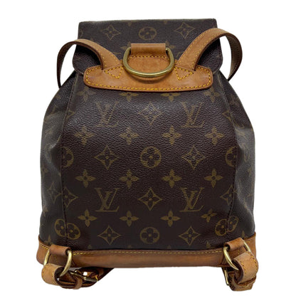 Louis Vuitton  Monogram Montsouris MM Backpack M51136 LV Auth 32598