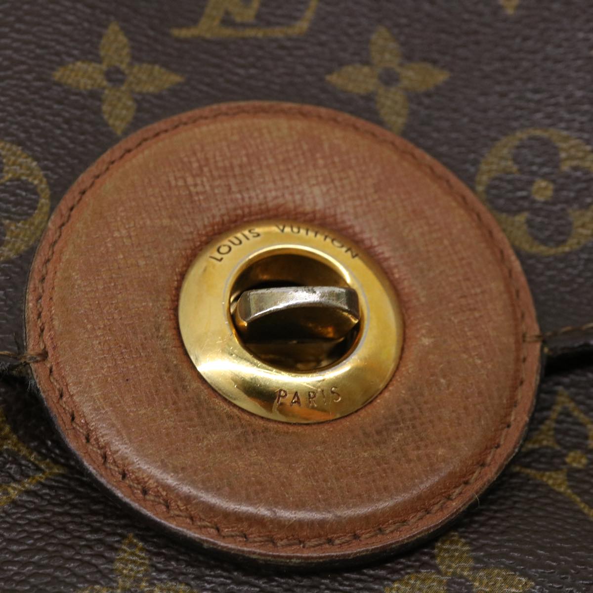 Louis Vuitton  Monogram Raspail Shoulder Bag M51372 LV Auth 32833