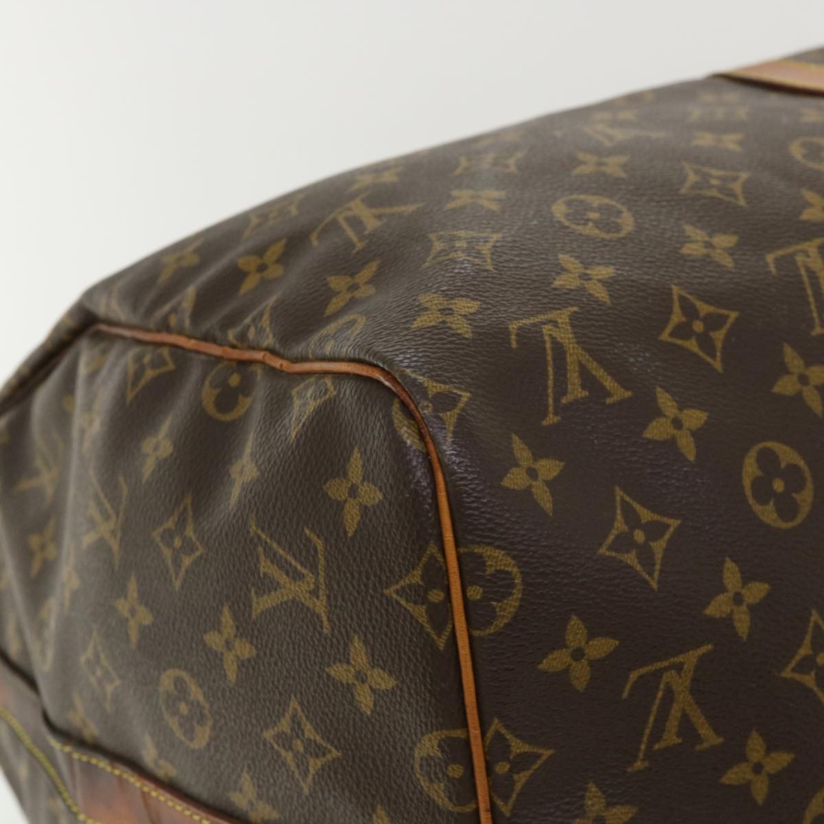 Louis Vuitton  Monogram Keepall Bandouliere 55 Boston Bag M41414 LV Auth 32935