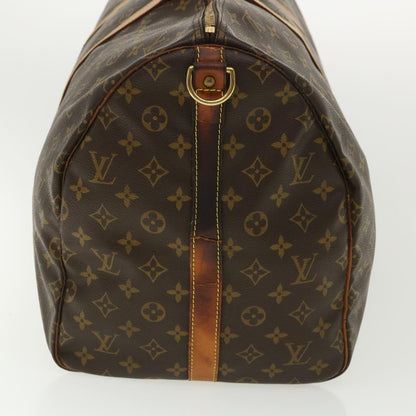 Louis Vuitton  Monogram Keepall Bandouliere 55 Boston Bag M41414 LV Auth 32935