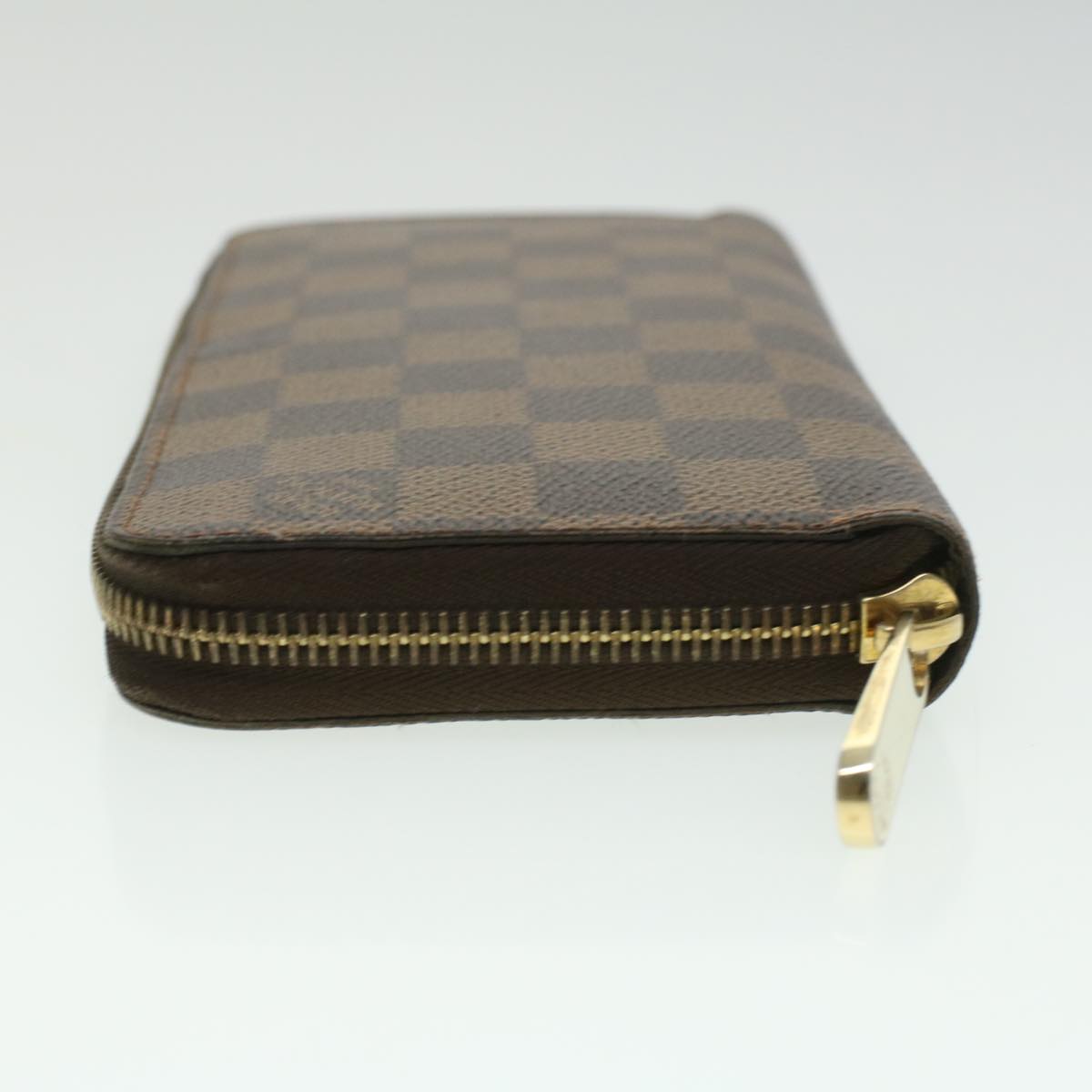 Louis Vuitton  Damier Ebene Zippy Wallet Long Wallet N41661 LV Auth 33207