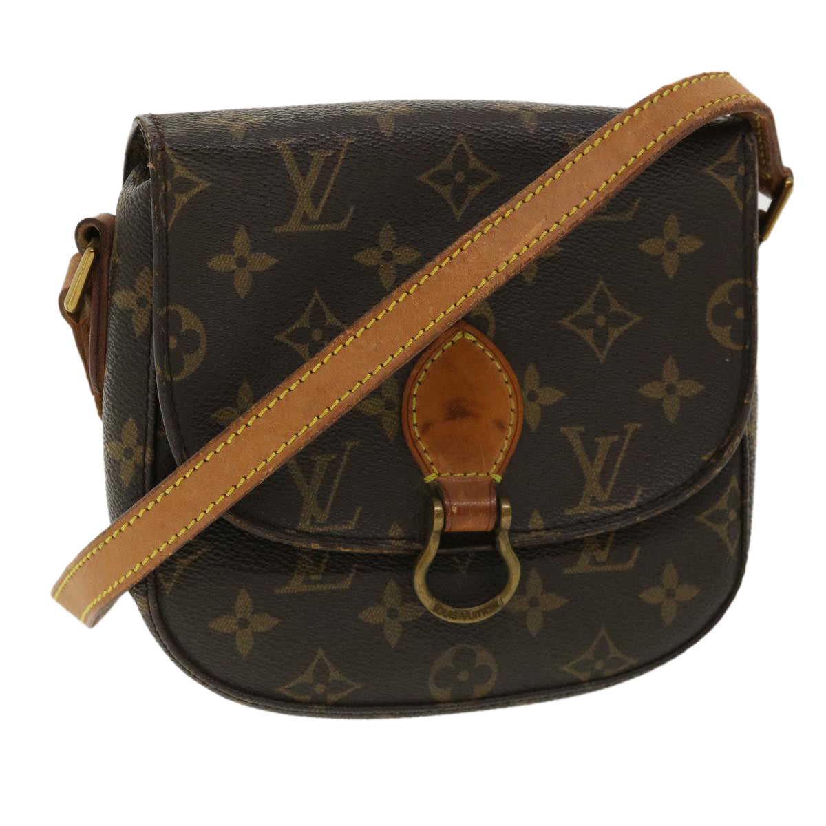 Louis Vuitton  Monogram Saint Cloud PM Shoulder Bag M51244 LV Auth 33465