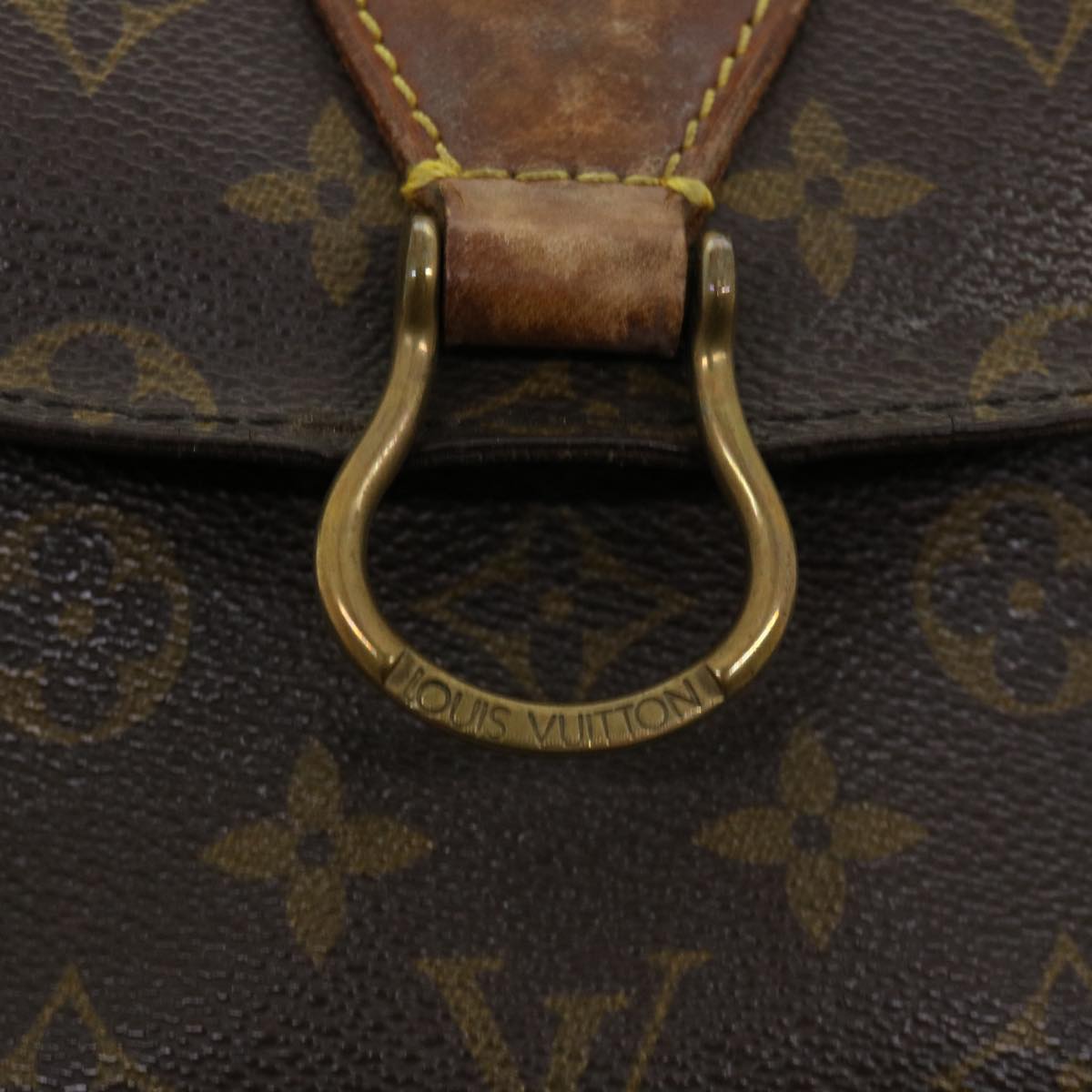 Louis Vuitton  Monogram Saint Cloud GM Shoulder Bag M51242 LV Auth 33745