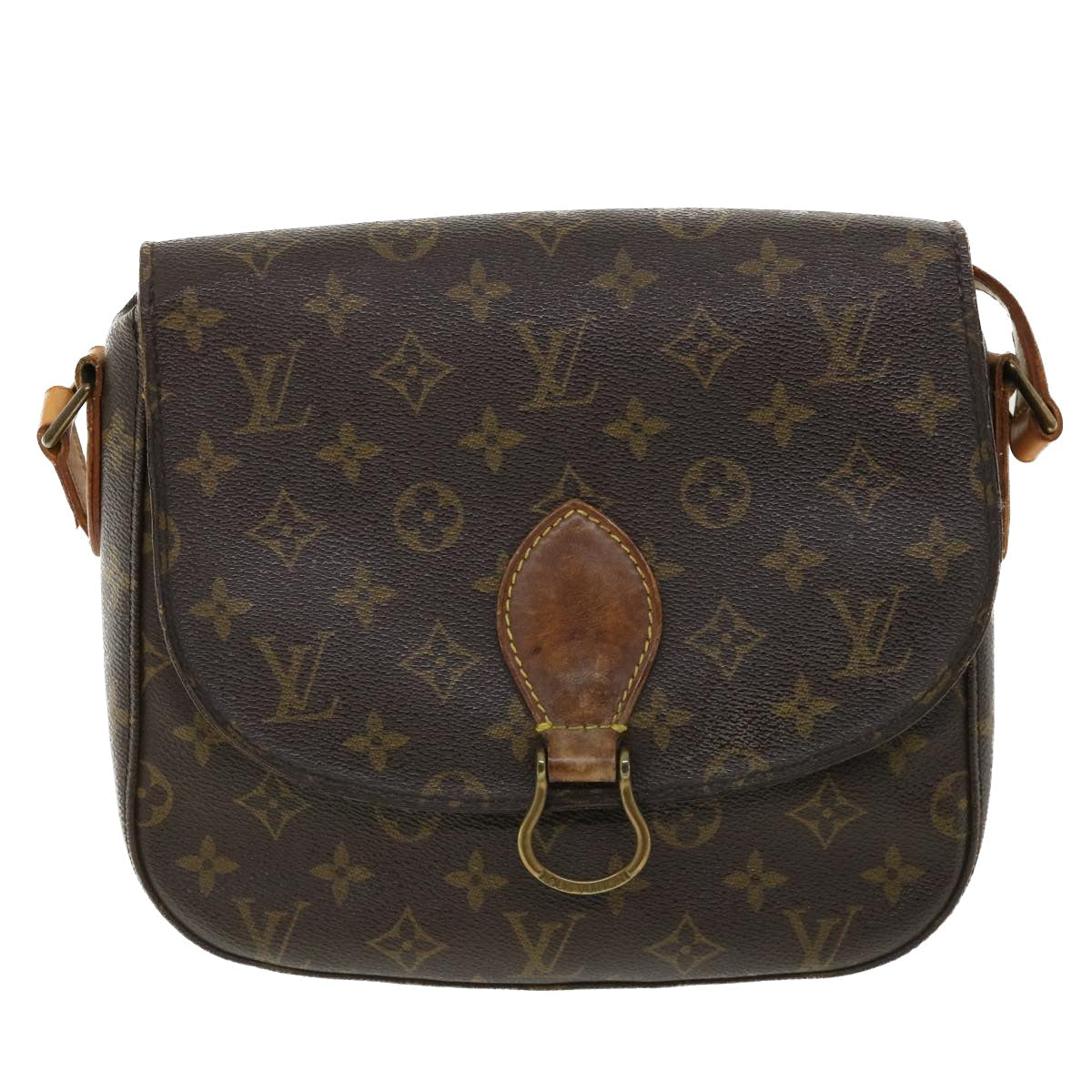 Louis Vuitton  Monogram Saint Cloud GM Shoulder Bag M51242 LV Auth 33745