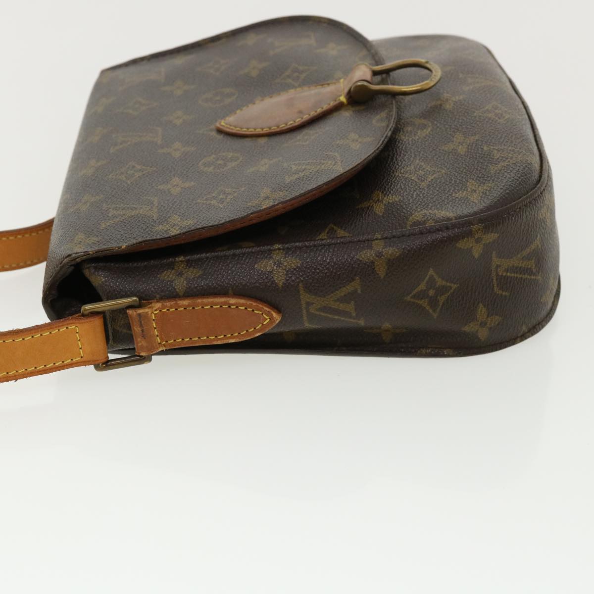 Louis Vuitton  Monogram Saint Cloud GM Shoulder Bag M51242 LV Auth 33745