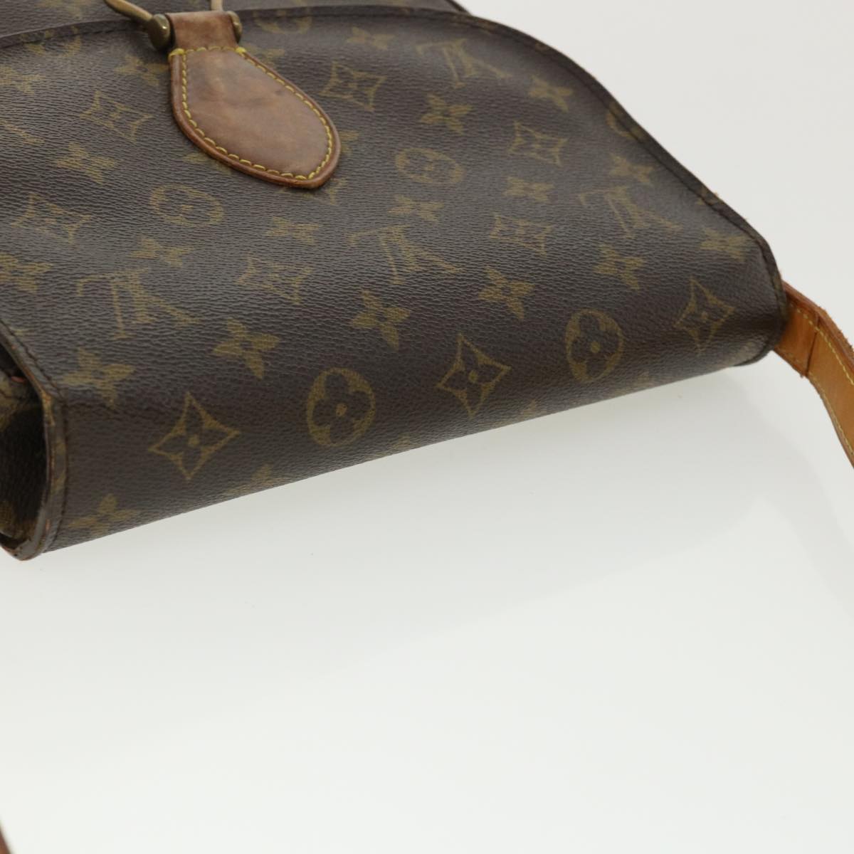 Louis Vuitton  Monogram Saint Cloud GM Shoulder Bag M51242 LV Auth 33745