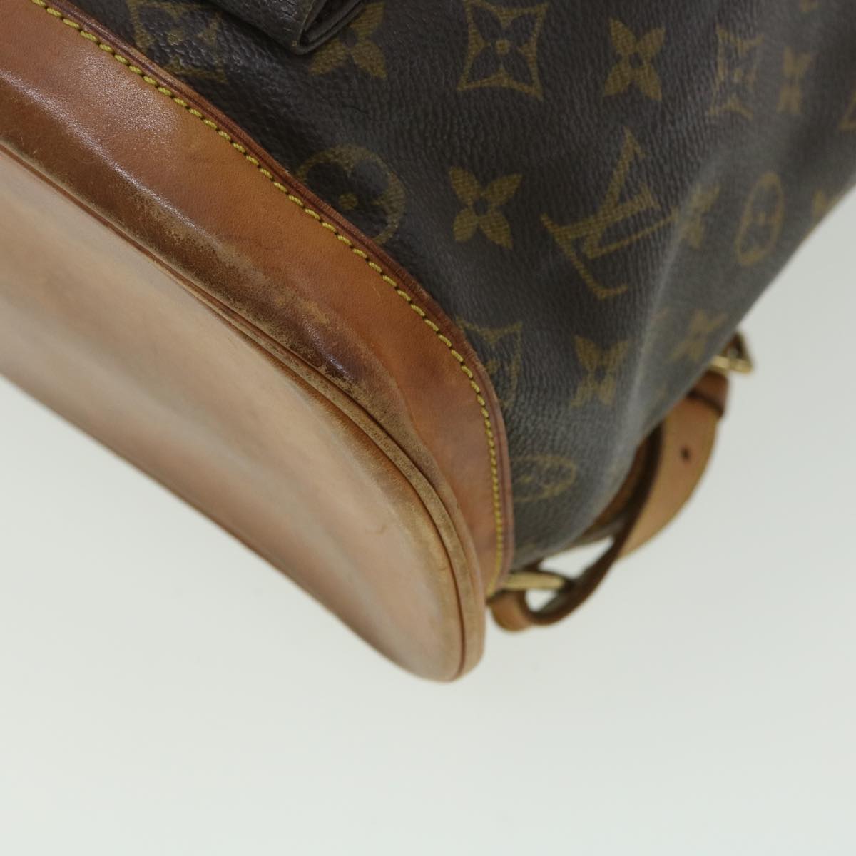 Louis Vuitton  Monogram Montsouris GM Backpack M51135 LV Auth 34113