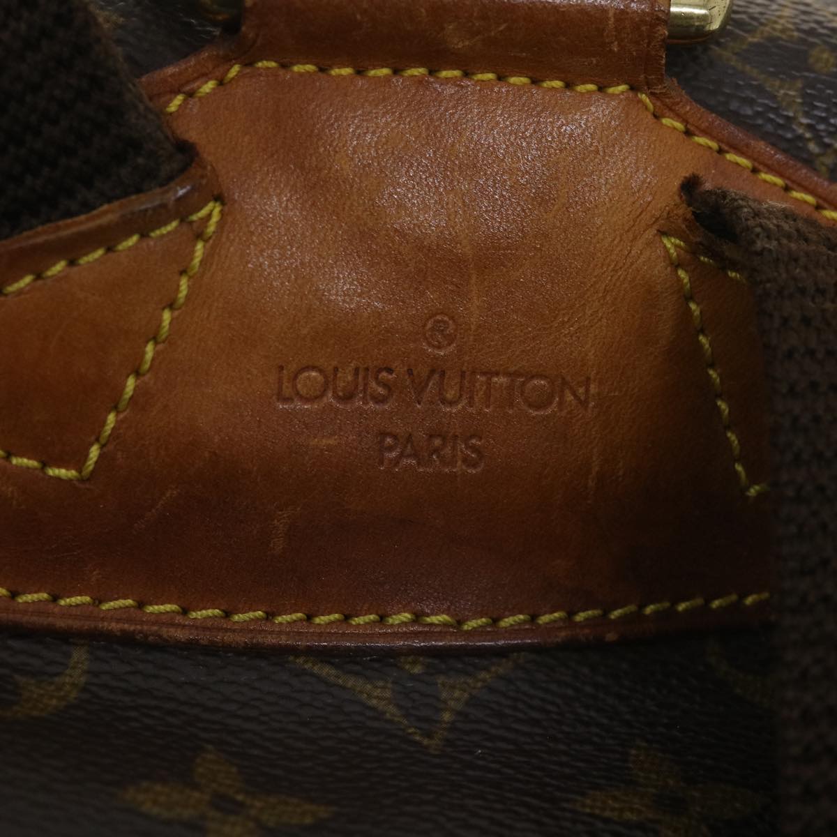 Louis Vuitton  Monogram Montsouris GM Backpack M51135 LV Auth 34113