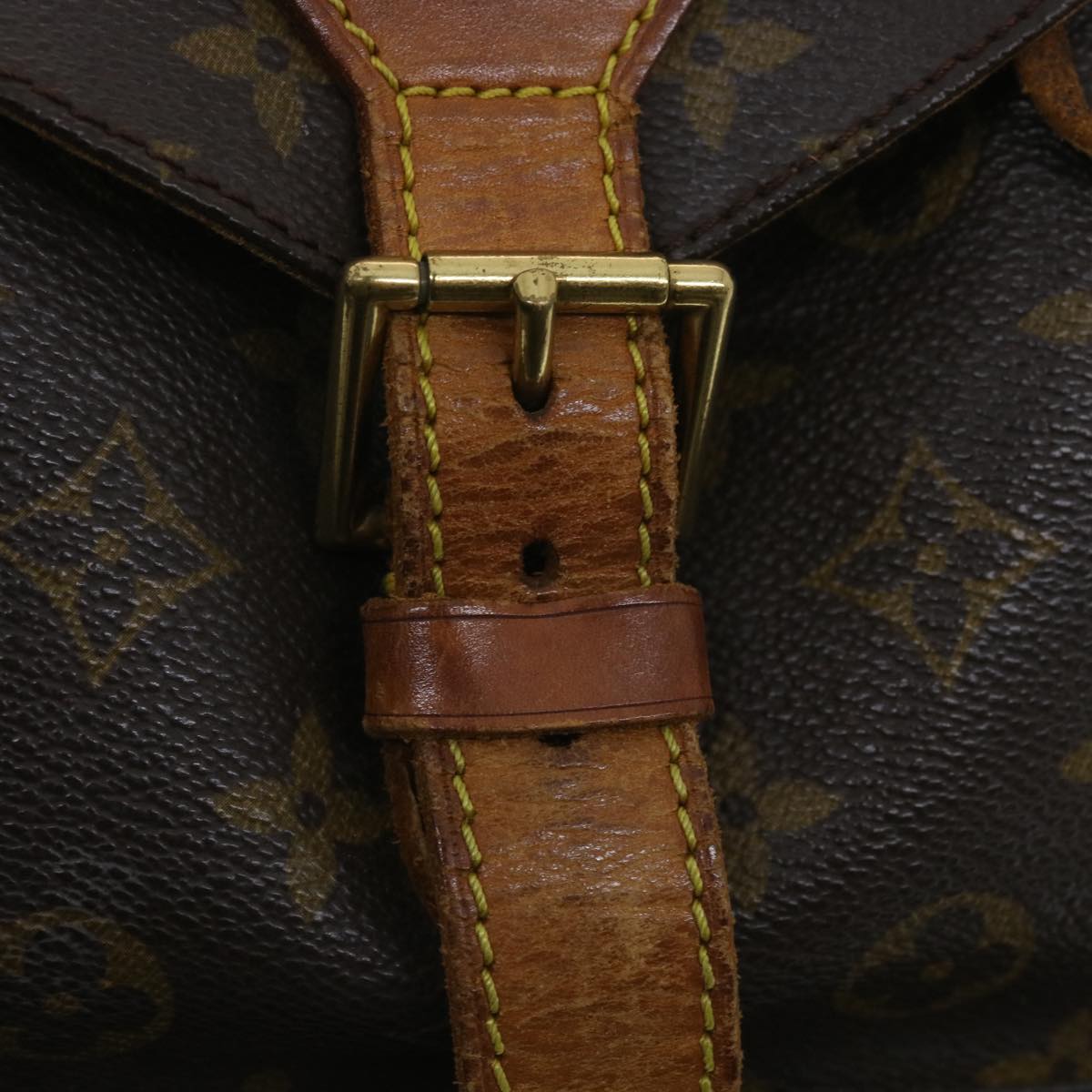 Louis Vuitton  Monogram Montsouris GM Backpack M51135 LV Auth 34113