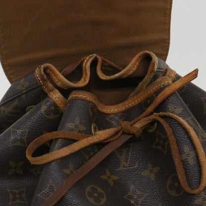 Louis Vuitton  Monogram Montsouris GM Backpack M51135 LV Auth 34113