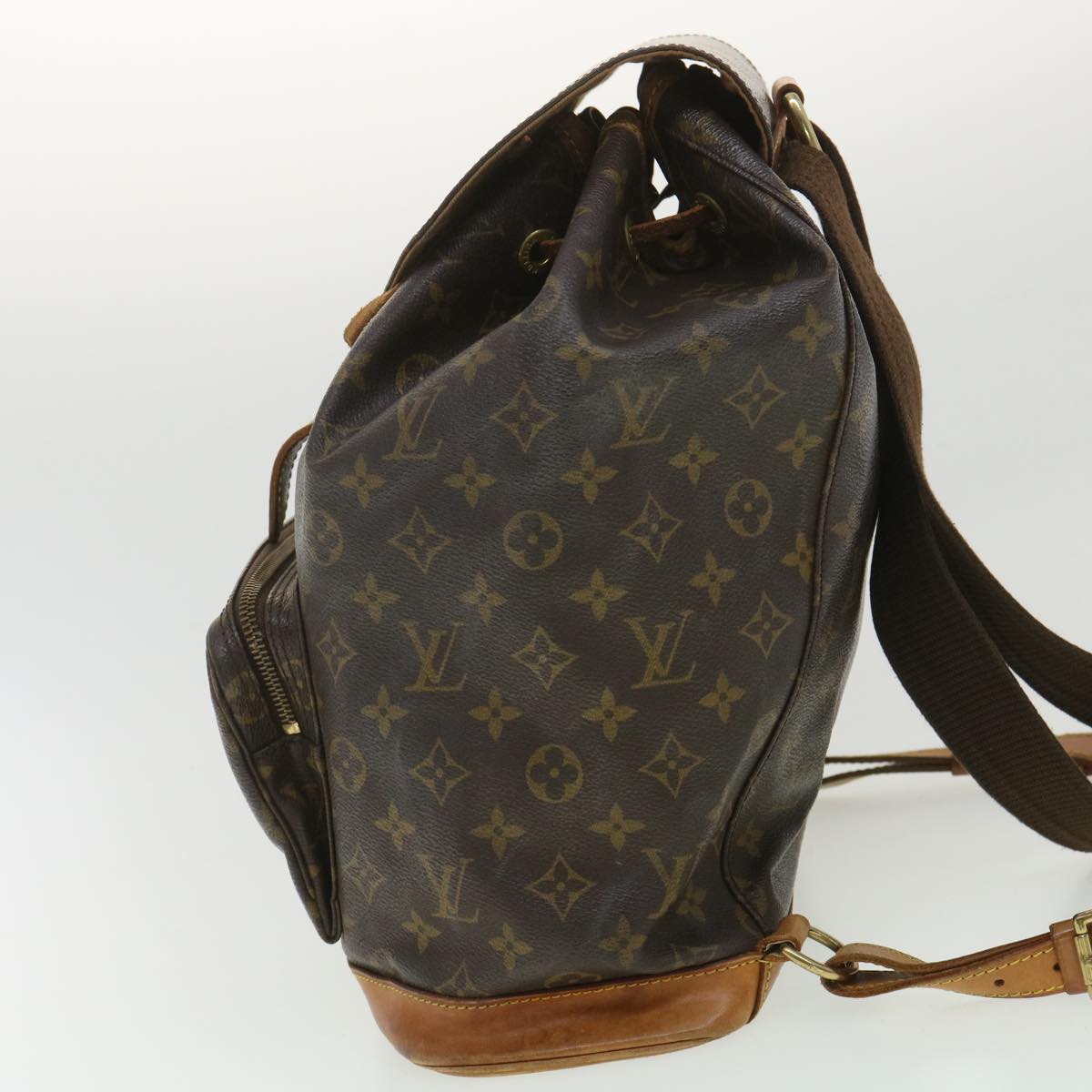 Louis Vuitton  Monogram Montsouris GM Backpack M51135 LV Auth 34113