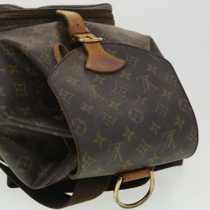 Louis Vuitton  Monogram Montsouris GM Backpack M51135 LV Auth 34113