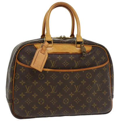 Louis Vuitton  Monogram Deauville Hand Bag M47270 LV Auth 34141