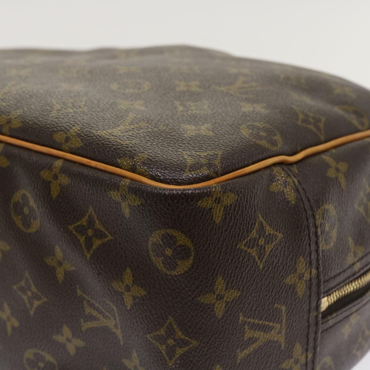 Louis Vuitton  Monogram Deauville Hand Bag M47270 LV Auth 34141