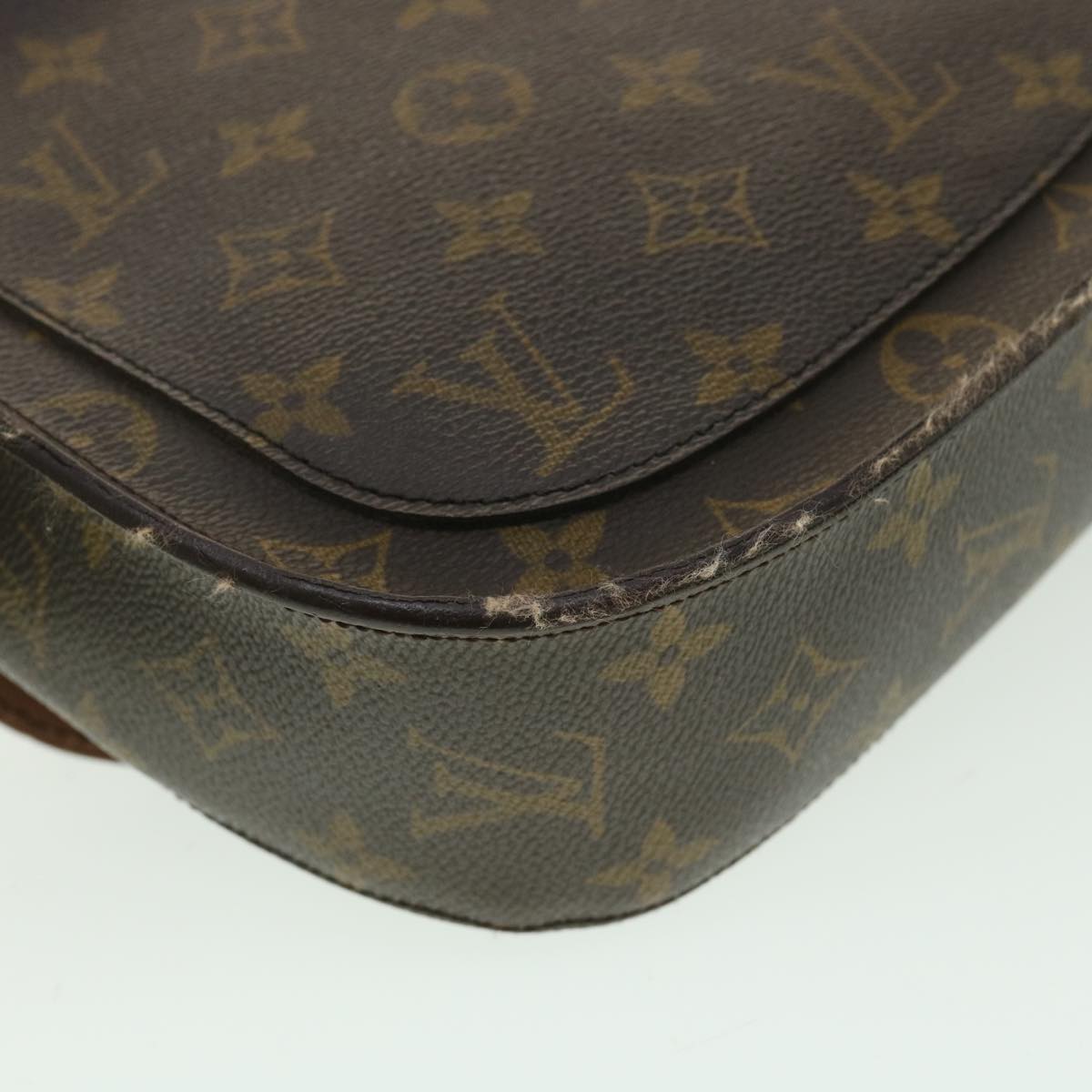 Louis Vuitton  Monogram Saint Cloud GM Shoulder Bag M51242 LV Auth 34201