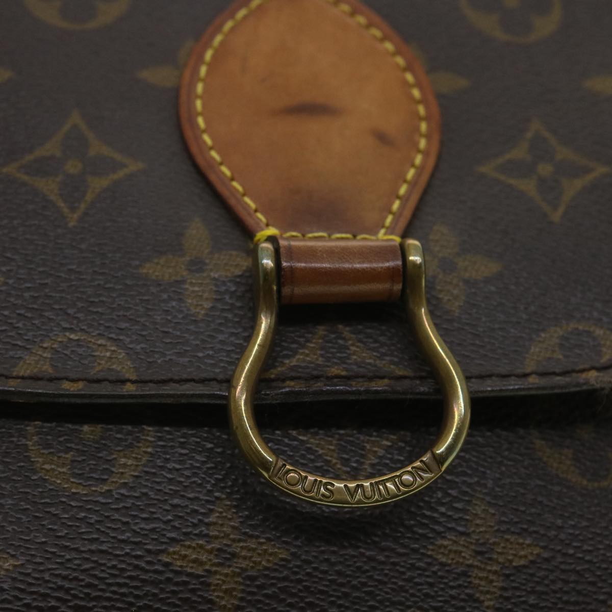 Louis Vuitton  Monogram Saint Cloud GM Shoulder Bag M51242 LV Auth 34201