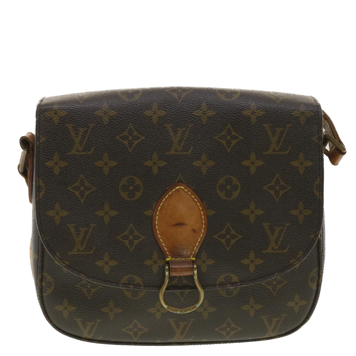 Louis Vuitton  Monogram Saint Cloud GM Shoulder Bag M51242 LV Auth 34201