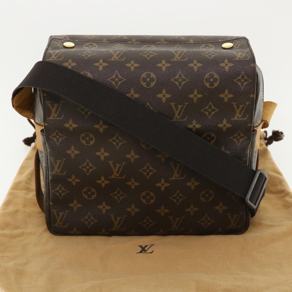 Louis Vuitton  Monogram Naviglio Shoulder Bag SPO M50205 LV Auth 34419