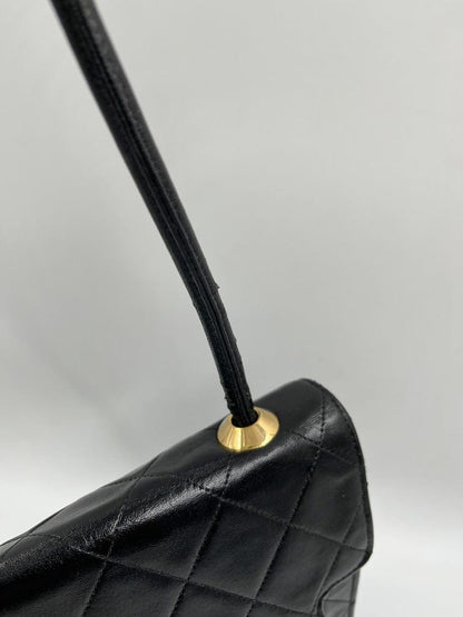 Vintage Chanel Black Shoulder Bag