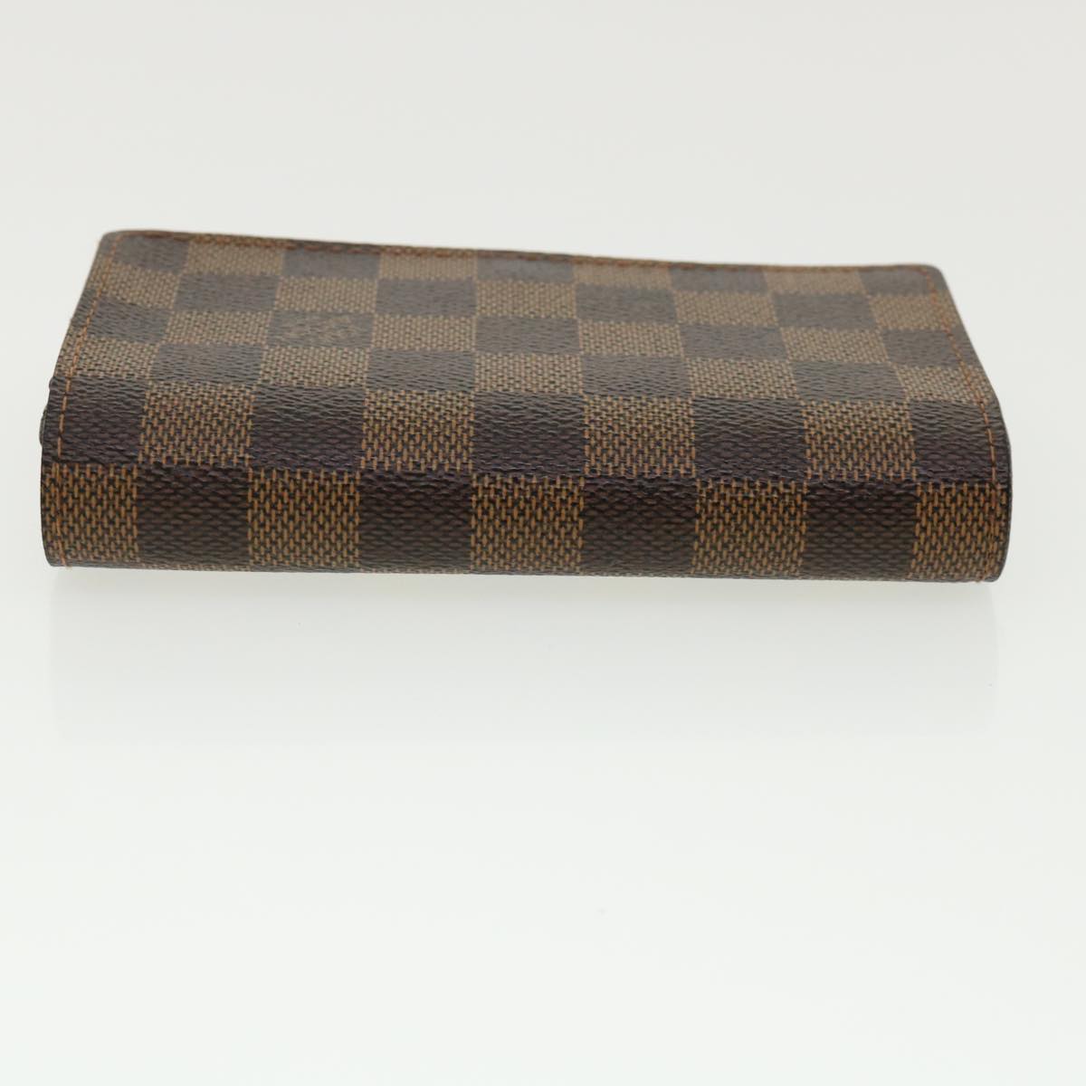 Louis Vuitton  Damier Ebene Portefeuille Tresor Bifold Wallet N61736 Auth 35558